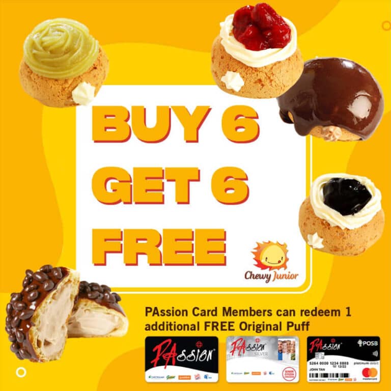 Chewy Junior Buy 6 Get 6 Free Promo