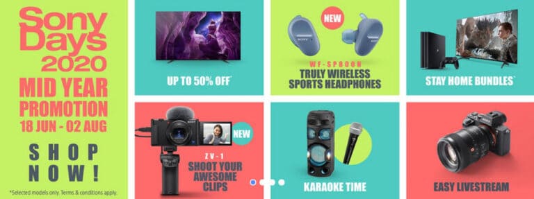 Sony mid year 2020 promotion