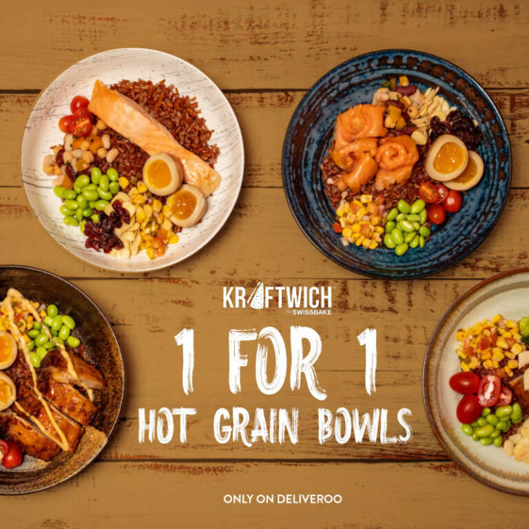 Kraftwich 1 for 1 Hot Grain Bowls promo