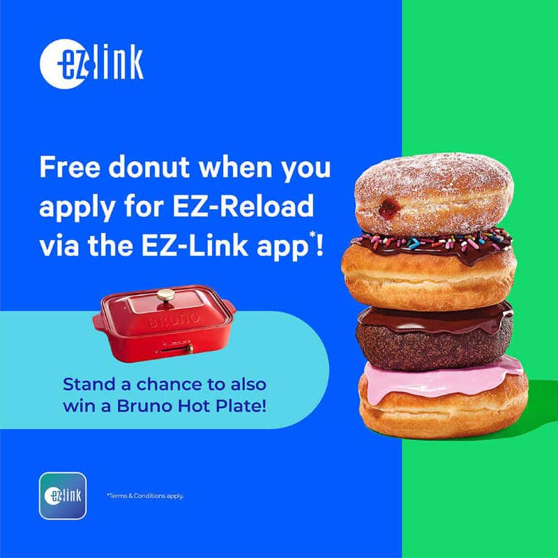 Redeem a Free Donut From Dunkin’ Donuts When You Sign up for EZ-Reload (Auto Top-Up)