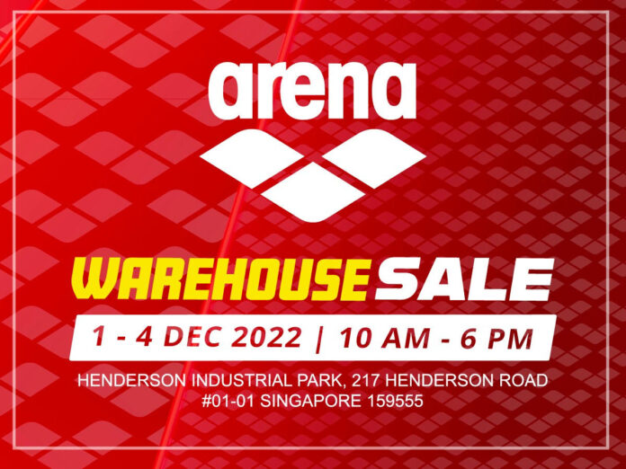 arena singapore warehouse sale dec 22