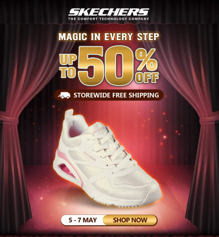 Skechers Singapore May 2024 promotion