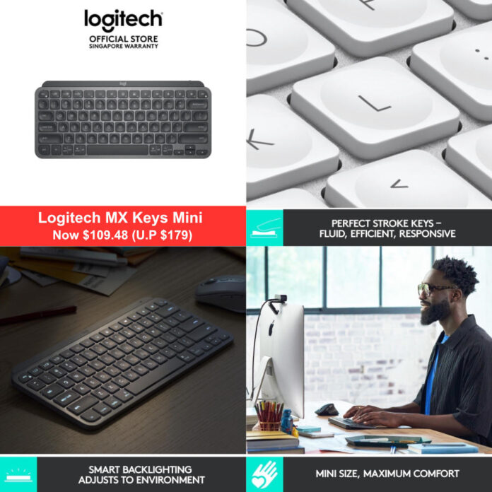 Logitech MX Keys Mini shopee flash deal